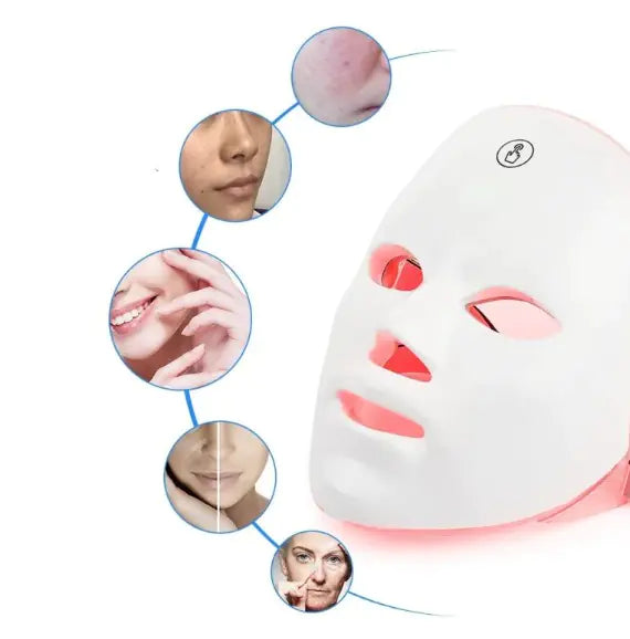 Photon Face Mask Therapy  and Skin Rejuvenation  7-Color LED