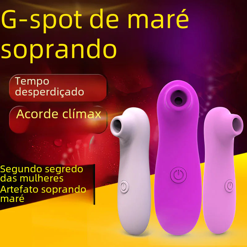 Mini Elf Vibrating Clitoral Sucker - Adult Massage Vibrator