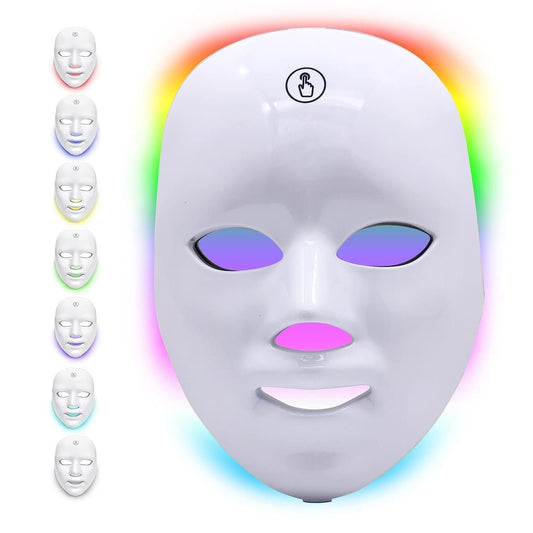 Led Face Mask - Multi Color Light Therapy